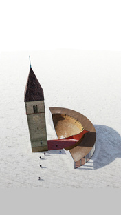 Проект плавучего ресторана SUNDIAL в Италии