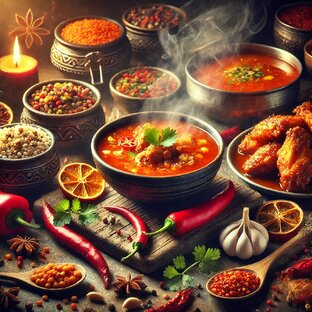 🌶️🔥 Пикантные блюда для настоящих гурманов