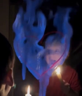 Опыты с огнём