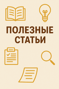 Полезные статьи