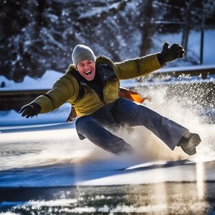 падения на льду/falls on ice