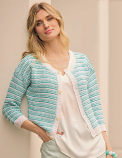 Женский жакет спицами