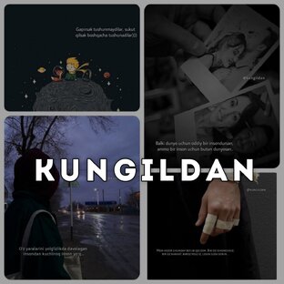 ➖Koʻngildan chiqqan mazmunli satrlari bilan qalblardan joy olgan. Usha otashin s