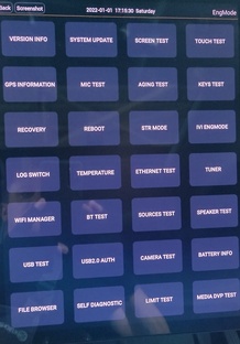 Инженерное меню Jaecoo J7. Установка приложений.