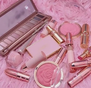 Косметика розовая