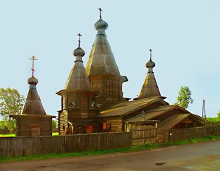 Сканирование Успенского соборв в Кеми 2009 г