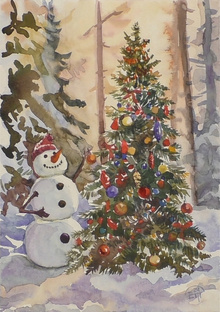 Подробные мастер-классы по акварели