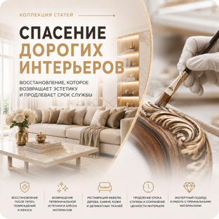 Спасение дорогих интерьеров