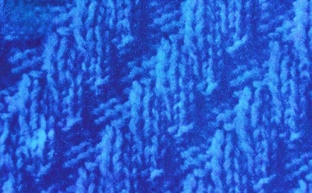 Двухсторонние узоры спицами