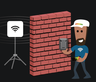 Лайфхак, как замерить затухание Wi-Fi сигнала через стену