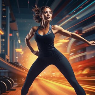 Женский фитнес и домашние тренировки