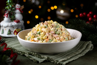 Необычный оливье