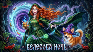 Вышивальная игра «Велесова ночь» от Юлии Климовой