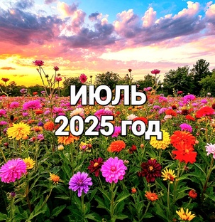 ИЮЛЬ 2025 год