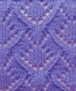 Красивые узоры на спицах