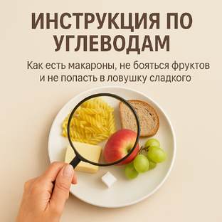 УГЛЕВОДЫ – НЕ ЗЛО, ЕСЛИ С УМОМ!