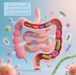 Здоровый Микробиом кишечника