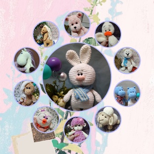 Вяжем игрушки крючком 🧶