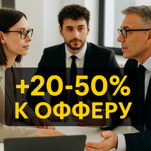 Как получить оффер выше рынка