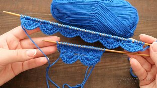 Уроки вязания спицами