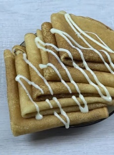 Блинчики со сгущенкой 