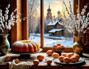 Пасхальный стол