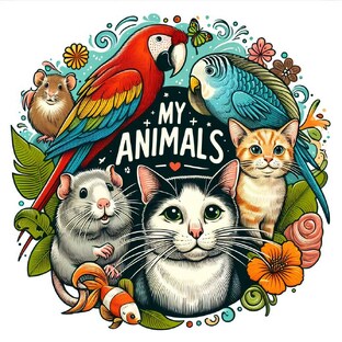 Мои животные🐀