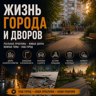 Жизнь города и дворов