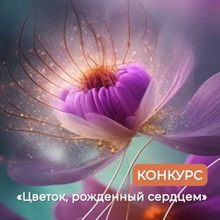 Конкурс "Цветок, рожденный сердцем"