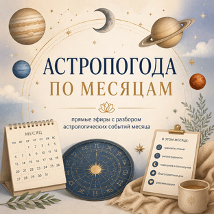 Астропогода по месяцам