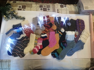 Носочный календарь 