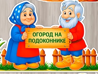 Огород на подоконнике! 