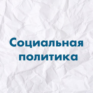 Социальная политика