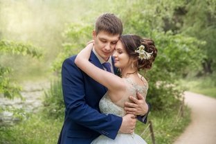 Свадебная фотосессия на улице