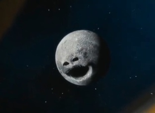The moon woke up 