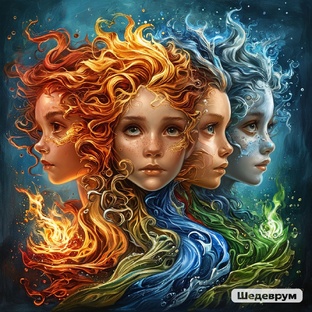 Дети Стихий (Воздух, Огонь, Земля, Вода)