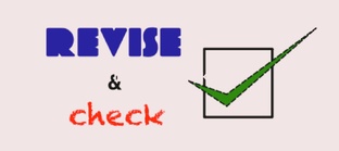 Revision & check 