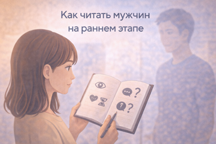 КАК ЧИТАТЬ МУЖЧИН НА РАННЕМ ЭТАПЕ