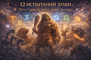 12 испытаний души: Путь Геракла через знаки Зодиака