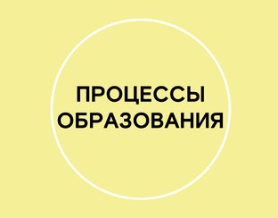 ОБРАЗОВАТЕЛЬНЫЙ ПРОЦЕСС