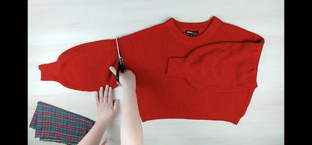 Идеи из старых свитеров!