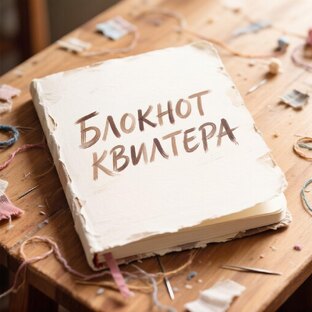 Блокнот квилтера
