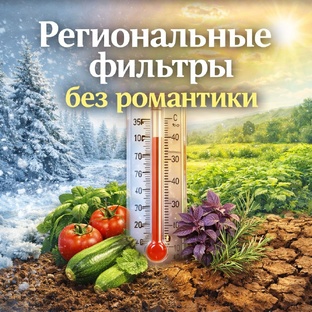 Региональные фильтры без романтики
