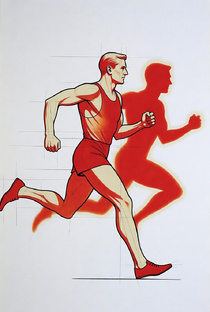 Бегущий алкоголик. Сериал.