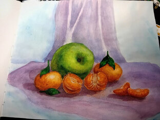 Акварельный альбом 