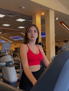 На спорте!