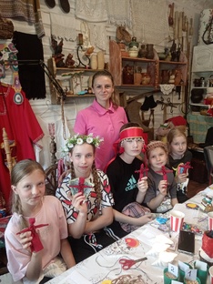 Комната русского быта и фольклора в Великих Луках 