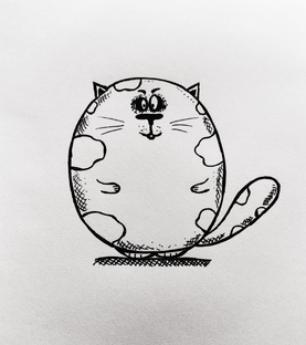 кот/скетчи/дудл