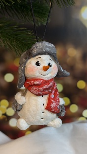 Ватные игрушки 