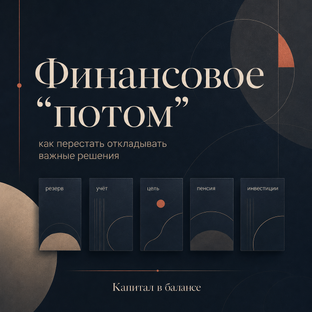 Финансовое «потом»: как перестать откладывать важные решения